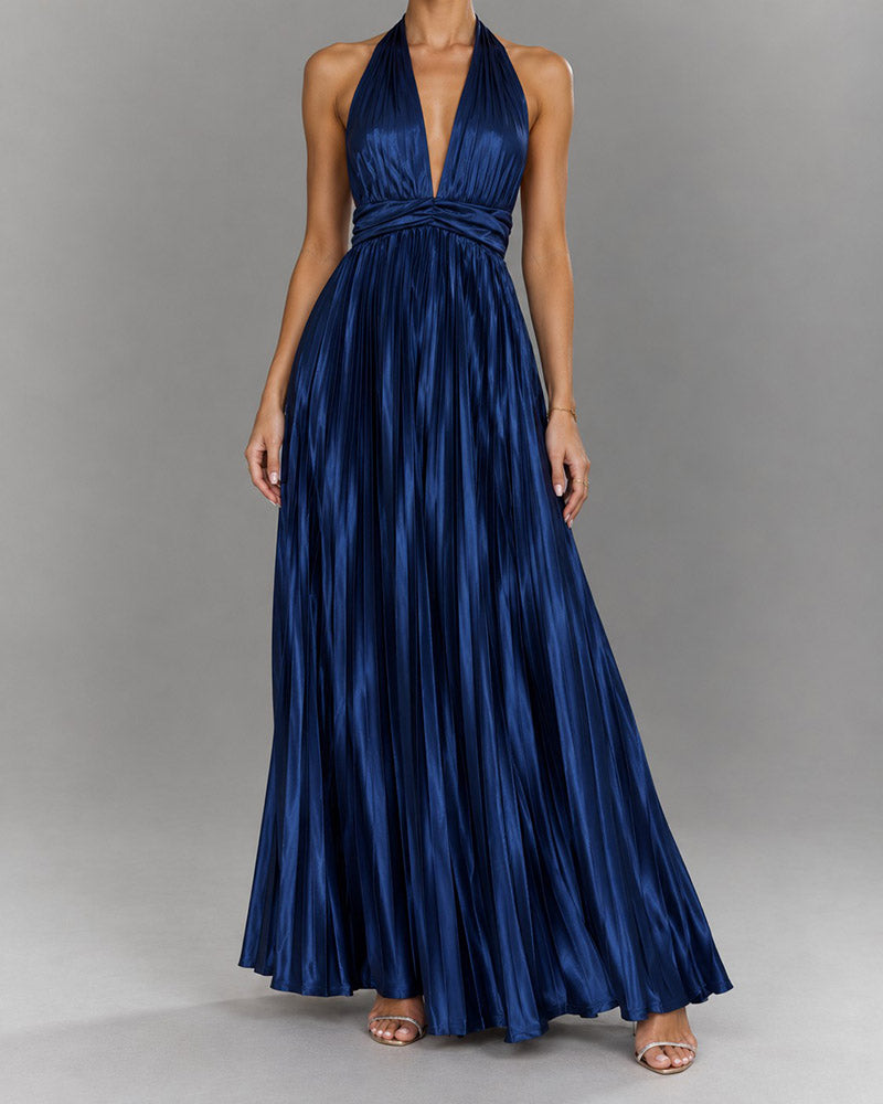 Glamorous-Party-Halter-Pleated-Maxi-Gown-Dress-18