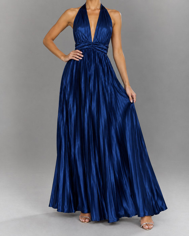 Glamorous-Party-Halter-Pleated-Maxi-Gown-Dress-20