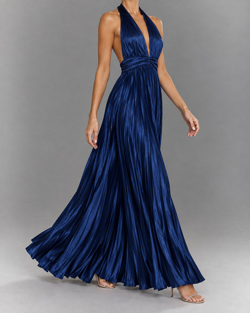 Glamorous-Party-Halter-Pleated-Maxi-Gown-Dress-15