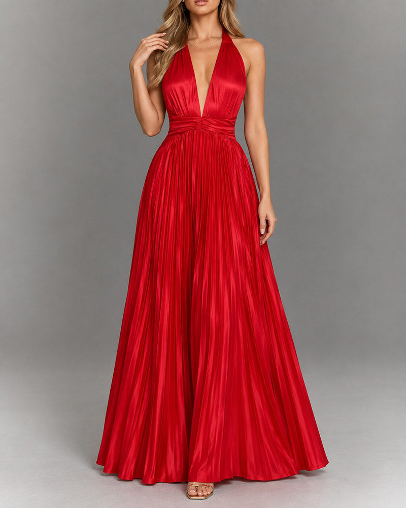 Glamorous-Party-Halter-Pleated-Maxi-Gown-Dress-42