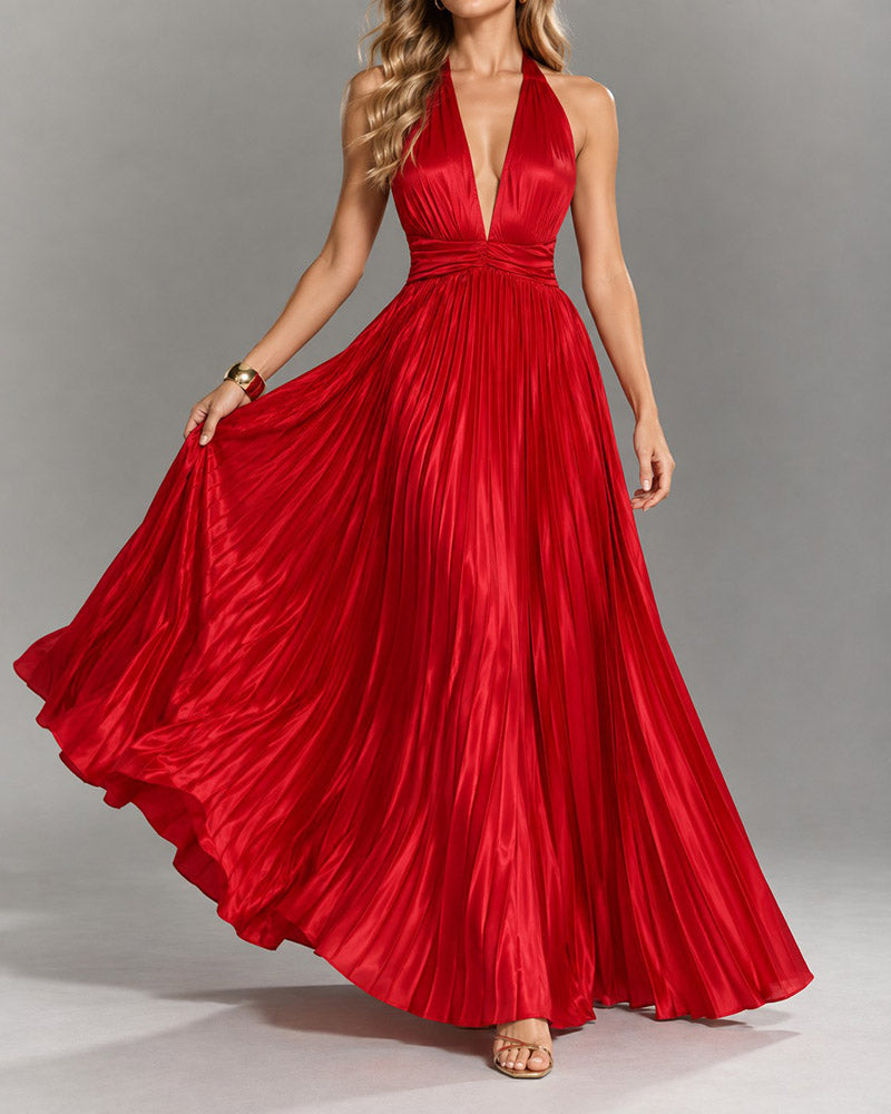 Glamorous-Party-Halter-Pleated-Maxi-Gown-Dress-41