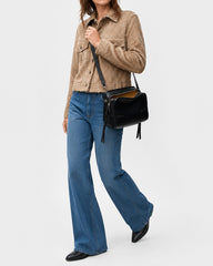 Chic City Daytime Soft Calfskin Top Handle Bag