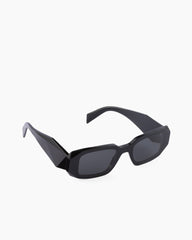 Women's Oversized Geometric Temples Sunglasses