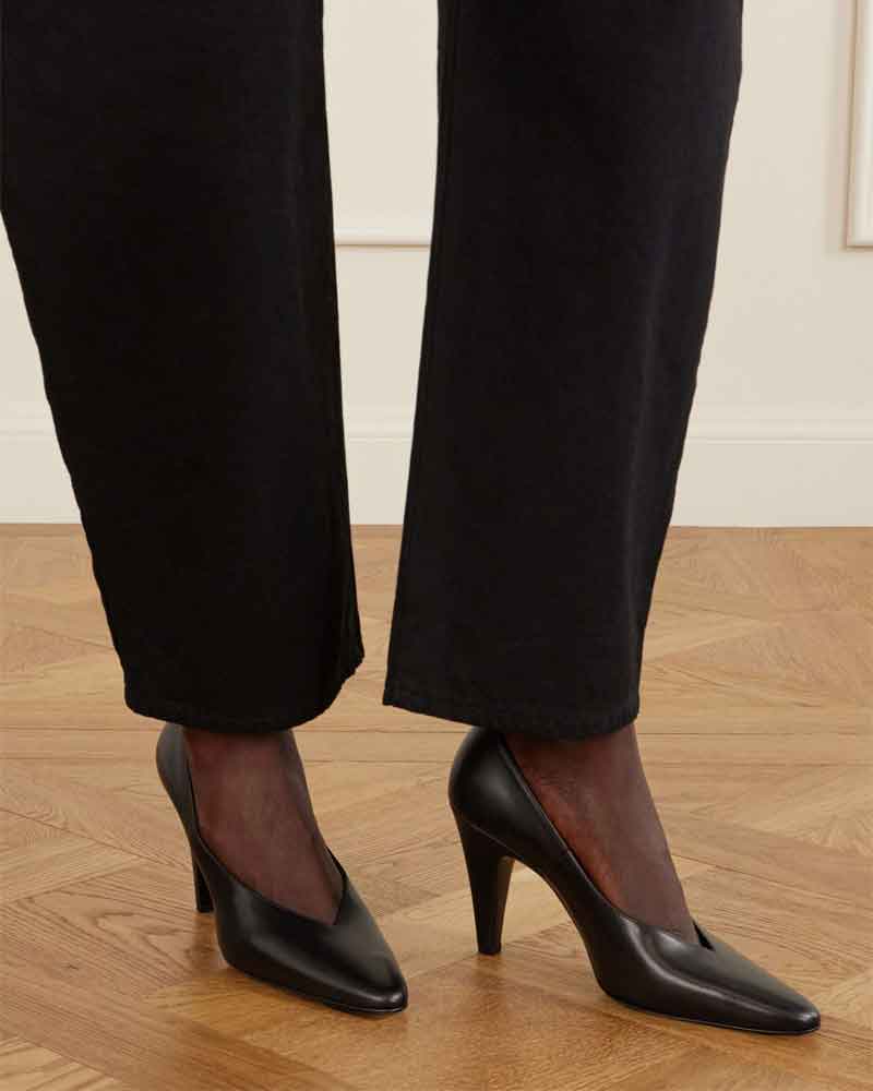 Evening-Soir¨¦e-Pointed-Toe-Leather-Heels-3