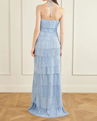 Evening-Tiered-Pleated-Halter-Maxi-Dress-2