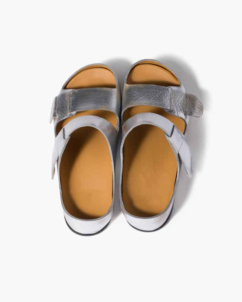 Urban-Summer-Stroll-Bleached-Leather-Sandals-5