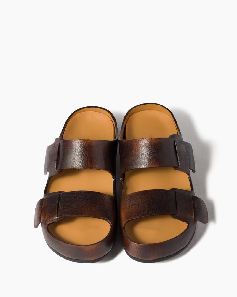 Urban-Summer-Stroll-Bleached-Leather-Sandals-3