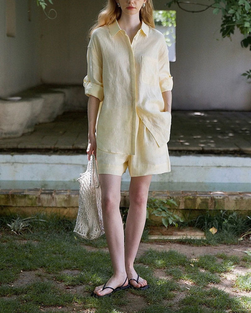 Relaxed-Seaside-Linen-Oversized-Shirt-Dress-8