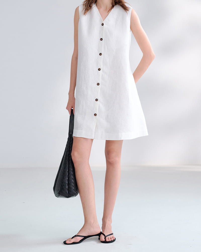 Summer-Office-Casual-Sleeveless-Linen-Shirt-Dress-21