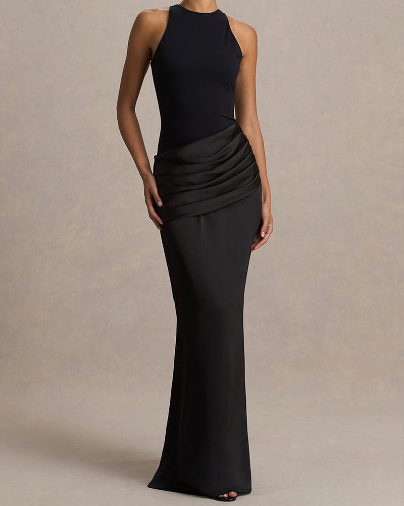 Elegant-Evening-Ruched-Maxi-Party-Dress-7