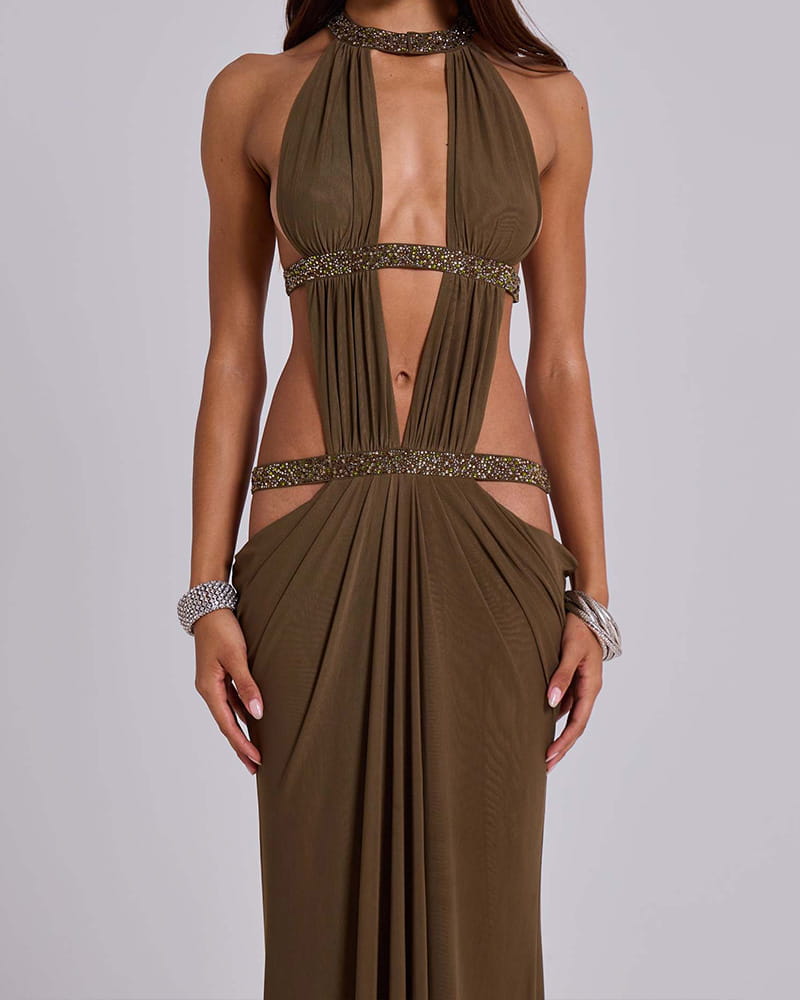 Glamorous-Evening-Cutout-Beaded-Halter-Gown-4