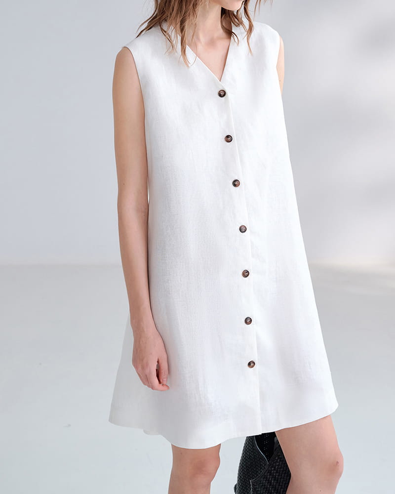 Summer-Office-Casual-Sleeveless-Linen-Shirt-Dress-22