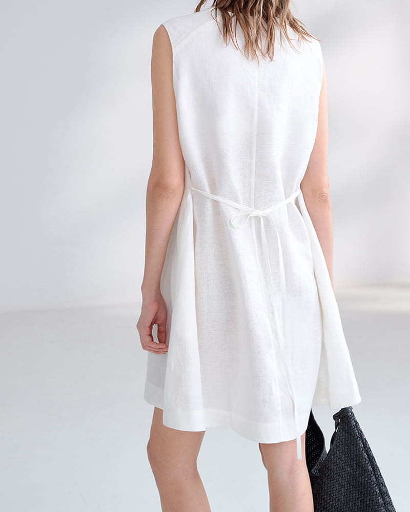 Summer-Office-Casual-Sleeveless-Linen-Shirt-Dress-20