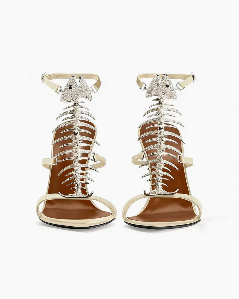 Evening-Party-Spine-Detail-Stiletto-Sandal-3