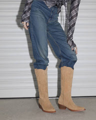 City-Stroll-Suede-Knee-High-Western-Boots-6