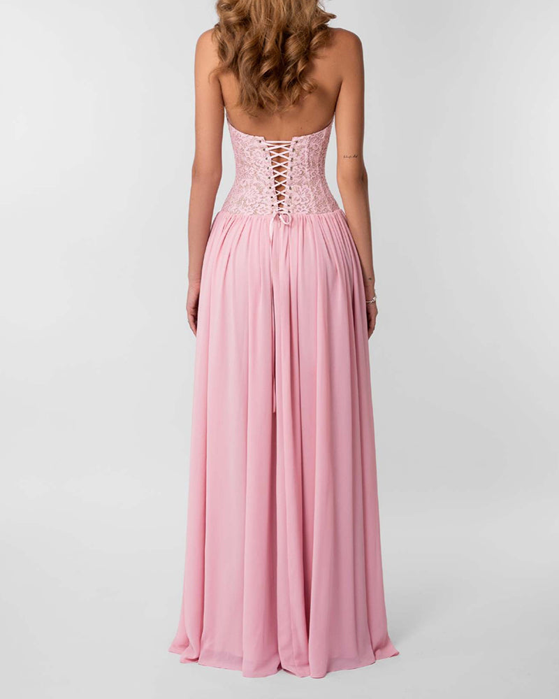 Garden-Reception-Lace-Bodice-Halter-Maxi-Dress-4