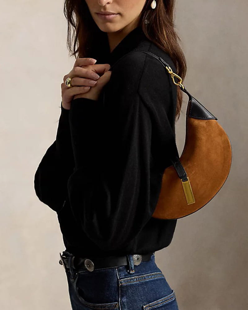 Chic-Evening-Crescent-Suede-Shoulder-Bag-1