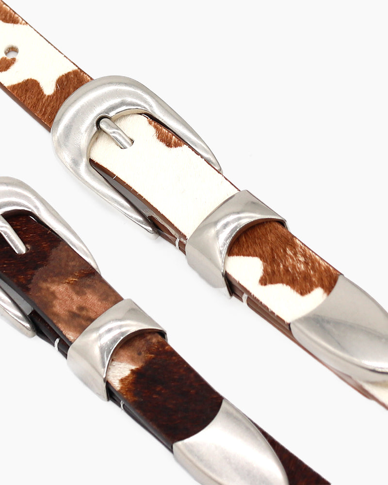 Ranch-Cow-Print-Slim-Buckle-Belt-3