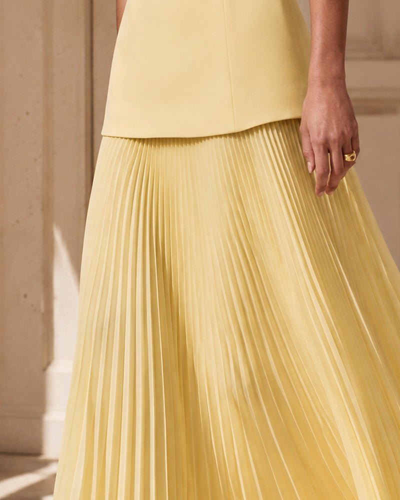 Sunlit-Soirée-Pleated-Boat-Neck-Maxi-Gown-21