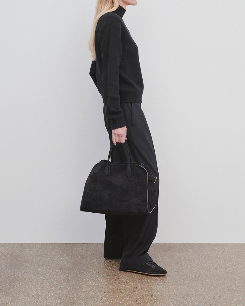 Soft-Suede-Office-Tote-With-Buckled-Sides-1