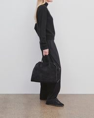 Soft-Suede-Office-Tote-With-Buckled-Sides-1
