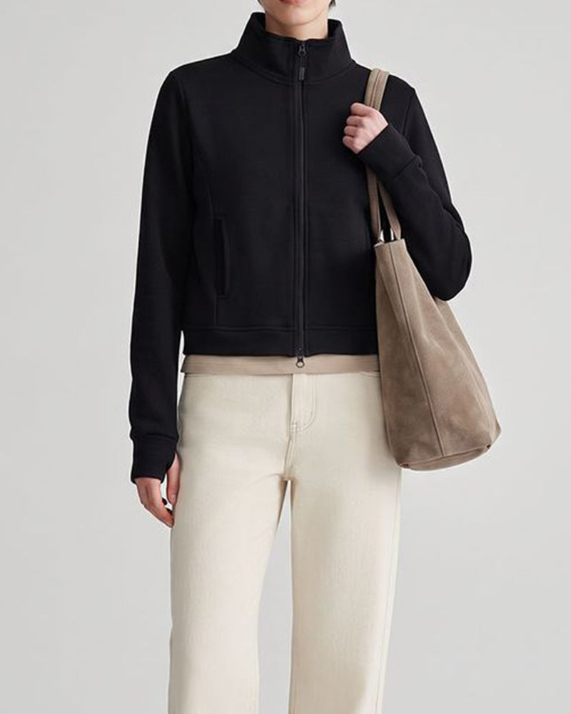 Campus-Stand-Collar-Fleece-Lined-Zip-Jacket-1