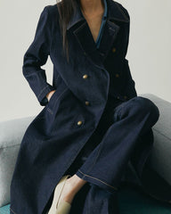 Office-Belted-Denim-Trench-Coat-With-Contrast-Stitching-1