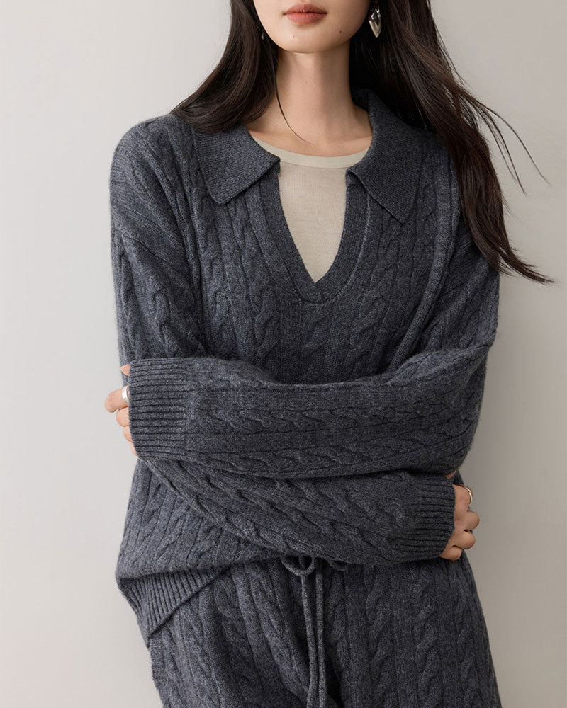 Resort-Wool-And-Cashmere-Knit-Shirt-And-Shorts-Set-6