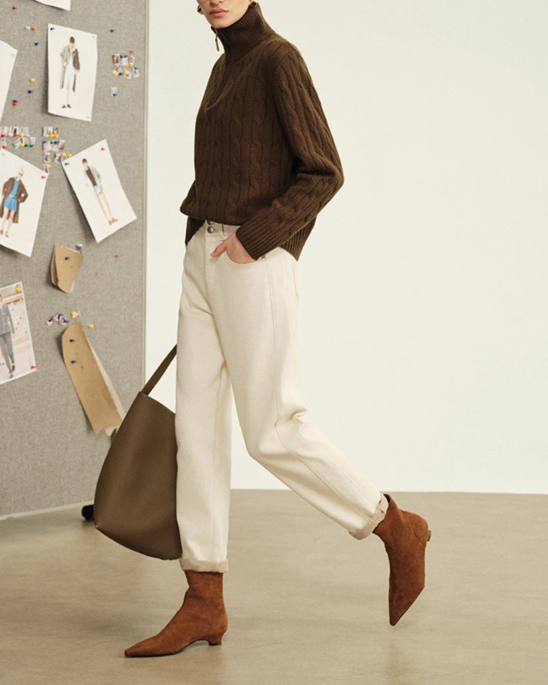 Chalet-Cashmere-Cable-Knit-Quarter-Zip-Pullover-Sweater-2