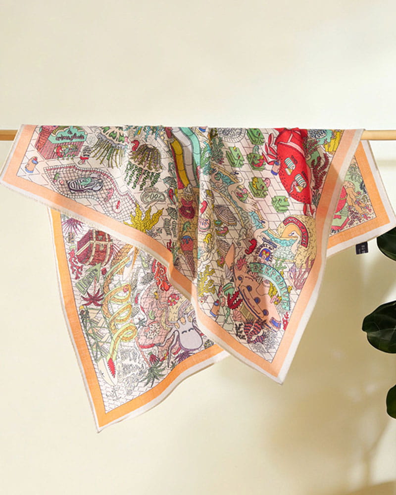 Elegant-Office-Chic-Printed-Wool-Neck-Scarf-3