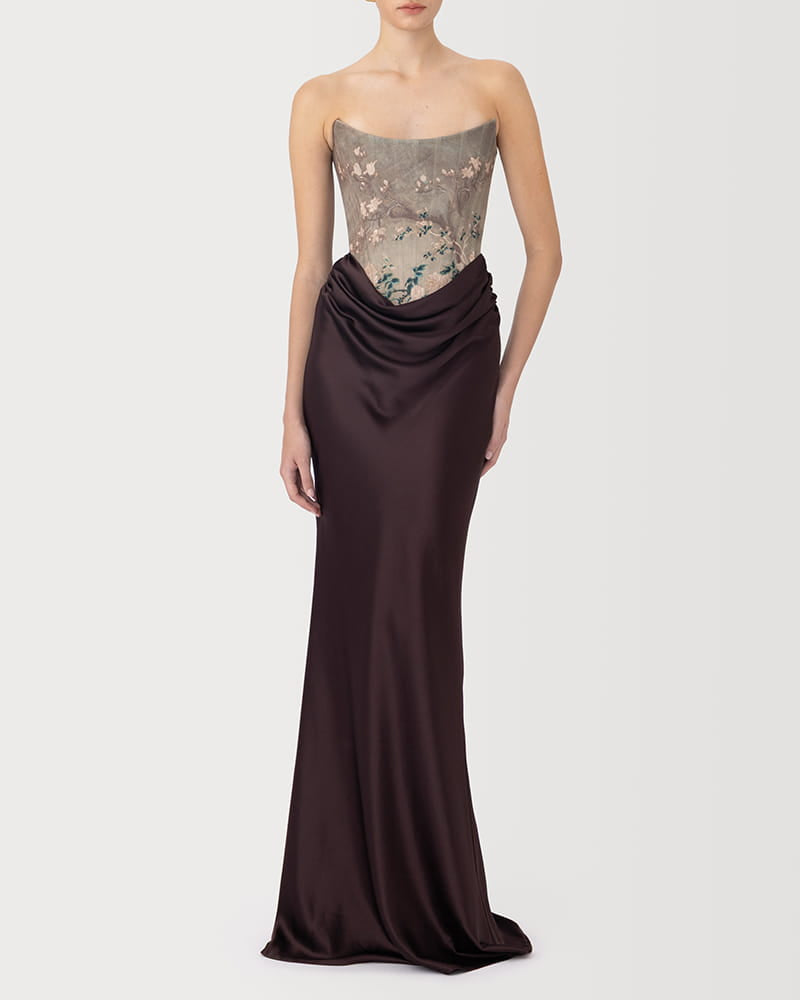 Evening-Garden-Embroidered-Strapless-Satin-Gown-1