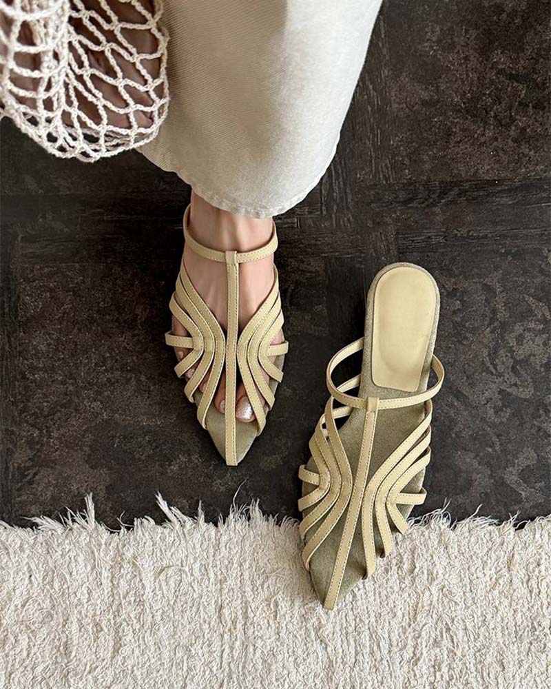 Summer-Stroll-Pointed-Toe-Woven-Suede-Mules-9