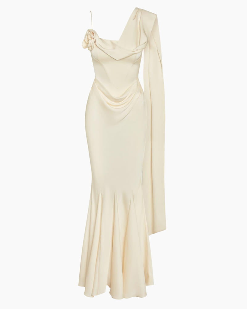Romantic-Evening-Ruffled-Satin-Mermaid-Dress-16