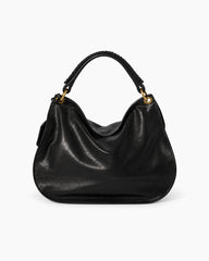 Black-Faux-Leather-Everyday-Slouchy-Hobo-Shoulder-Bag-6