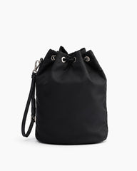 Black-Leather-Everyday-Drawstring-Bucket-Bag-5