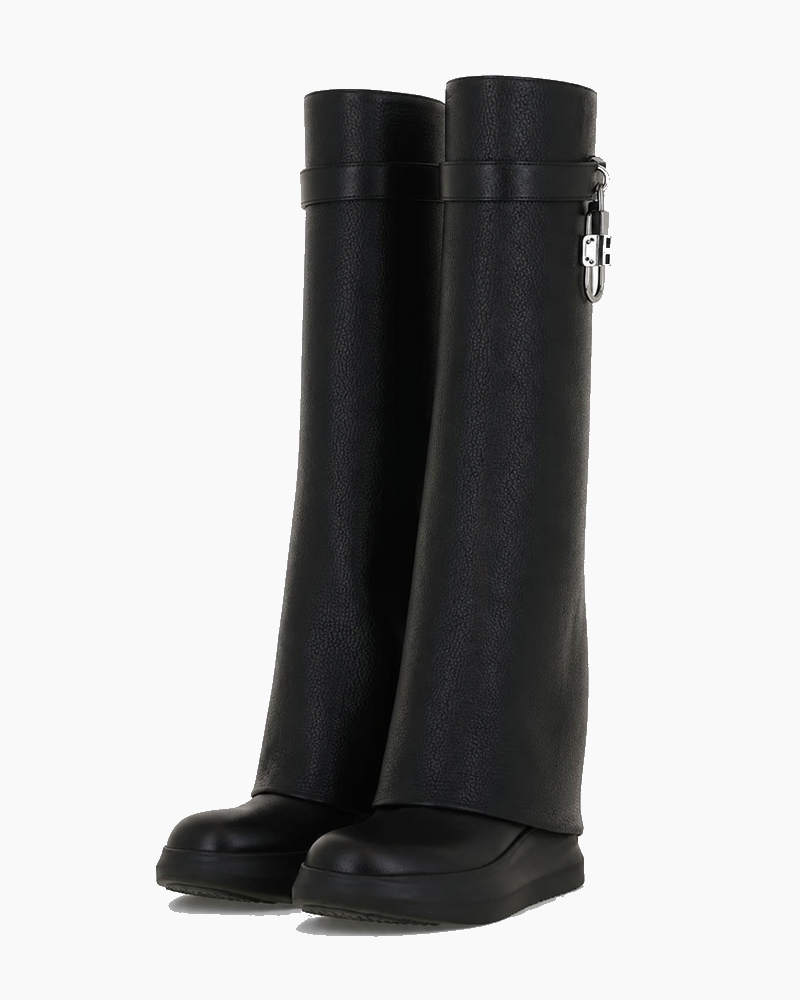 Urban-Street-Style-Platform-Tall-Biker-Boot-4