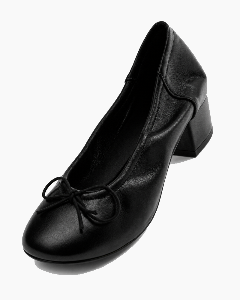 Daily-Office-Leather-Low-Heel-Ballet-Pumps-9
