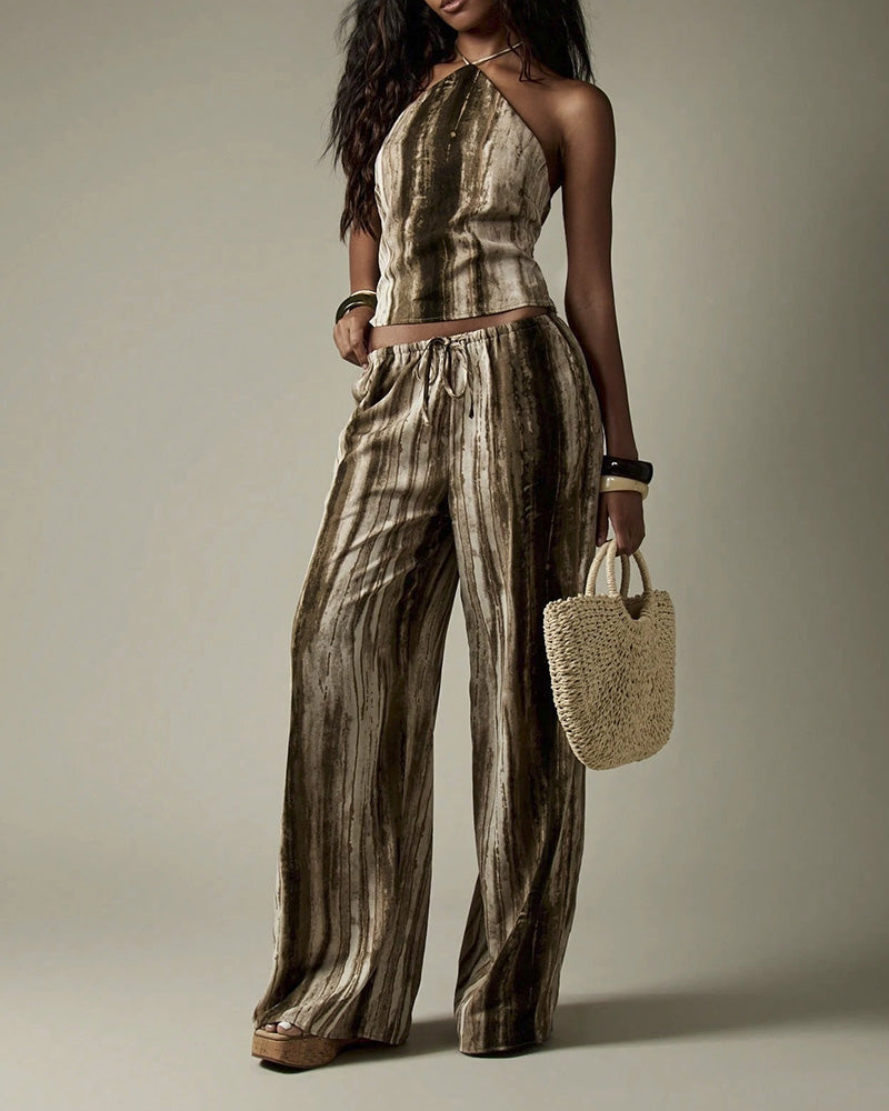 Resort-Halter-Top-And-Wide-Leg-Printed-Two-Piece-Set-3