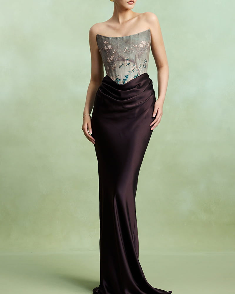 Evening-Garden-Embroidered-Strapless-Satin-Gown-3