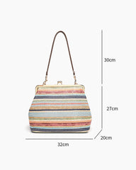 Colorful-City-Outing-Woven-Top-Handle-Bag-3