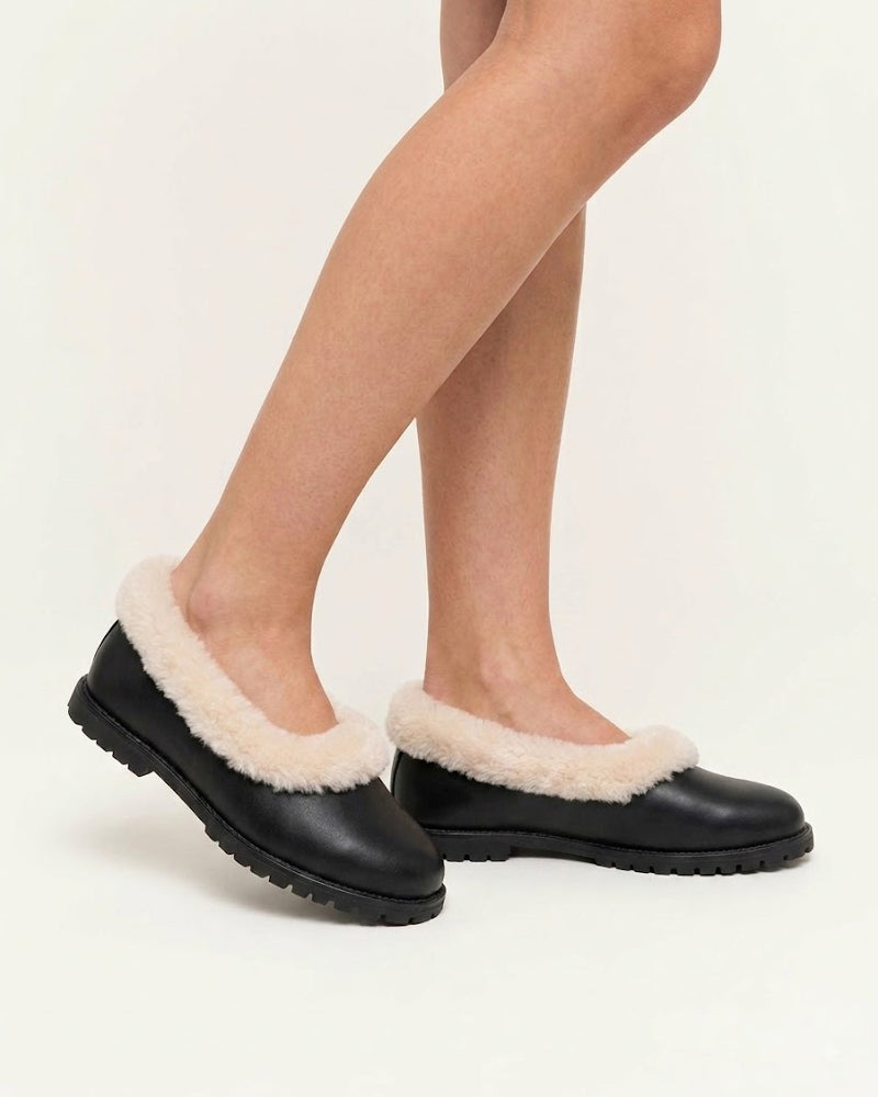 Cozy-Winter-Outdoor-Fur-Trim-Ballet-Flats-4