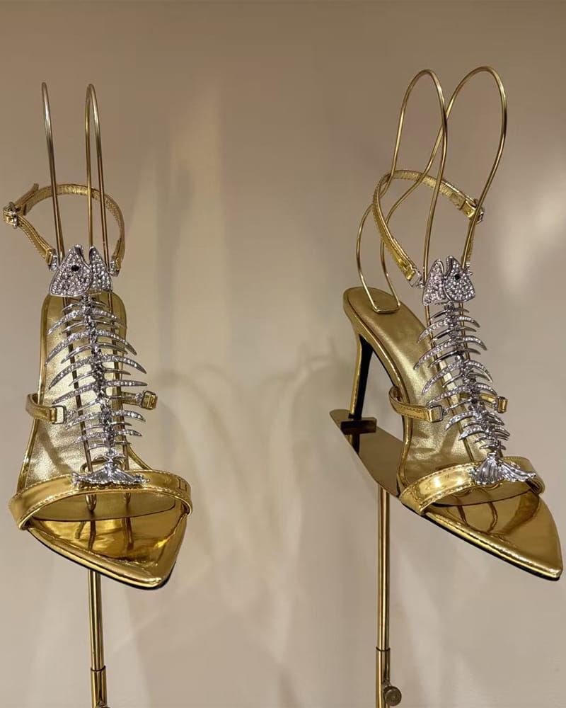 Evening-Party-Spine-Detail-Stiletto-Sandal-1