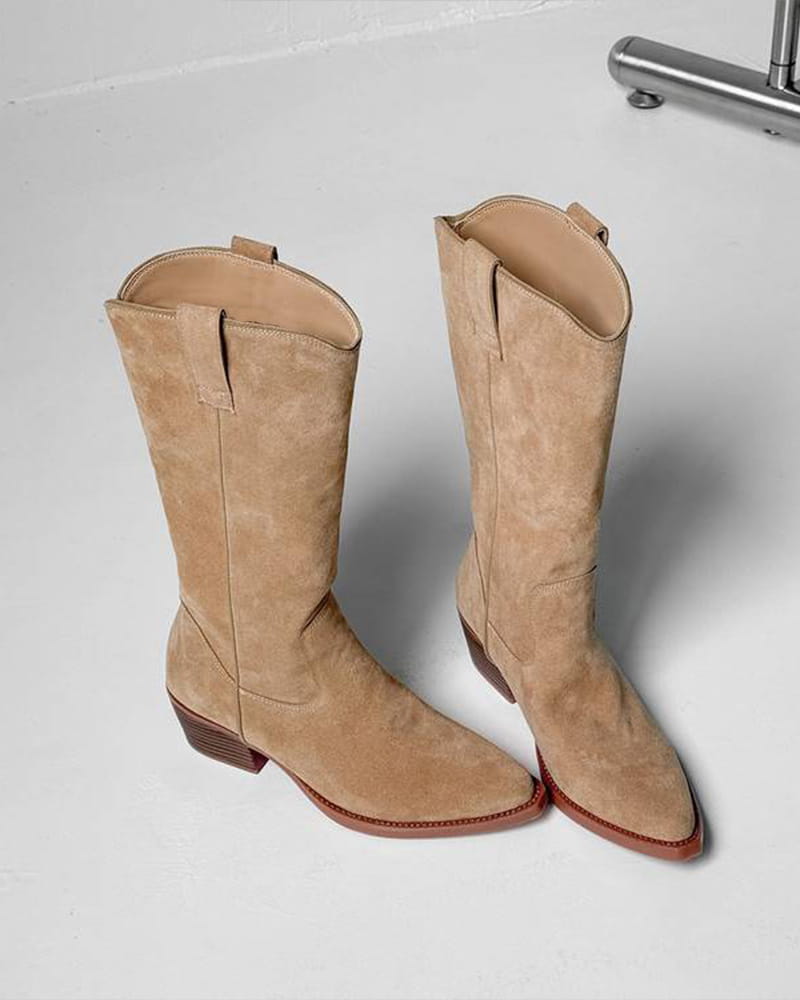 City-Stroll-Suede-Knee-High-Western-Boots-9
