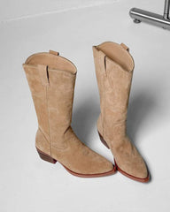 City-Stroll-Suede-Knee-High-Western-Boots-9