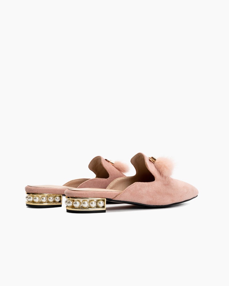 Flat Tassel Mules