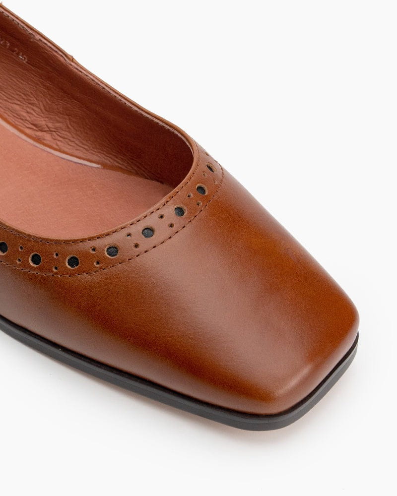Mary Janes Square Toe Chunky Heeled Pumps
