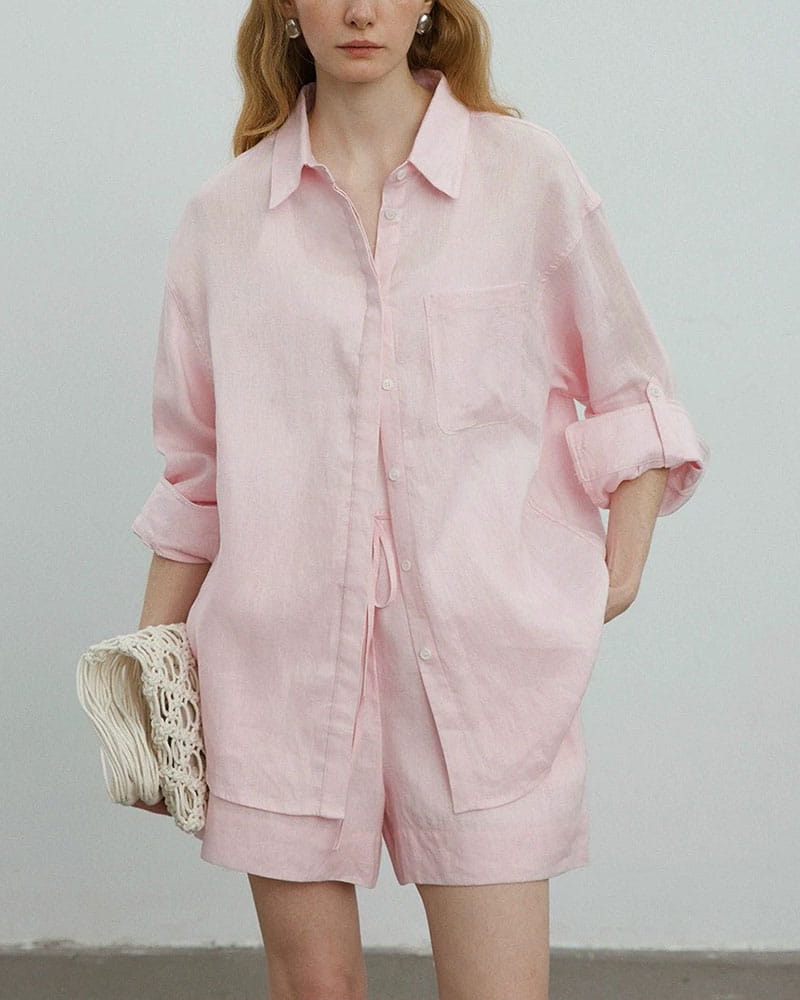 Relaxed-Seaside-Linen-Oversized-Shirt-Dress-10