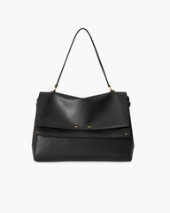 Multi-Way Large Double Flap Convertible Shoulder Bag