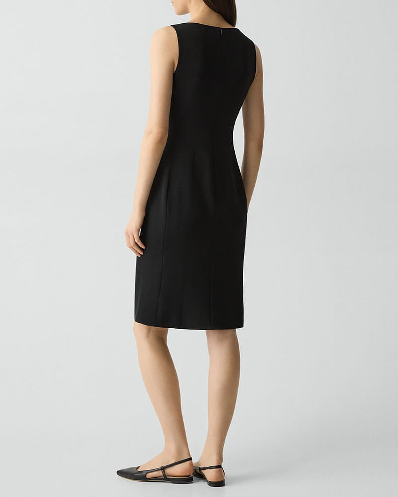 Elegant-Office-Ready-Square-Neck-Corset-Maxi-Dress-4