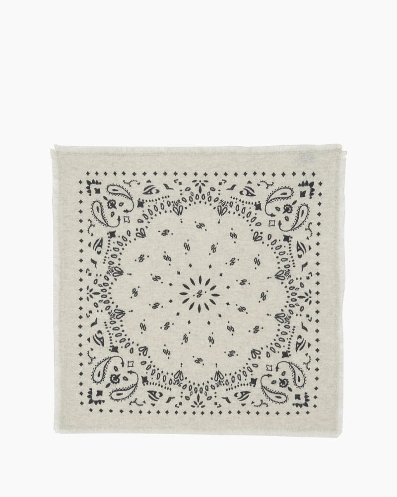 Small Cashmere Bandana Scarf